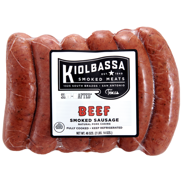 Beef Smoked Sausage Kiolbassa