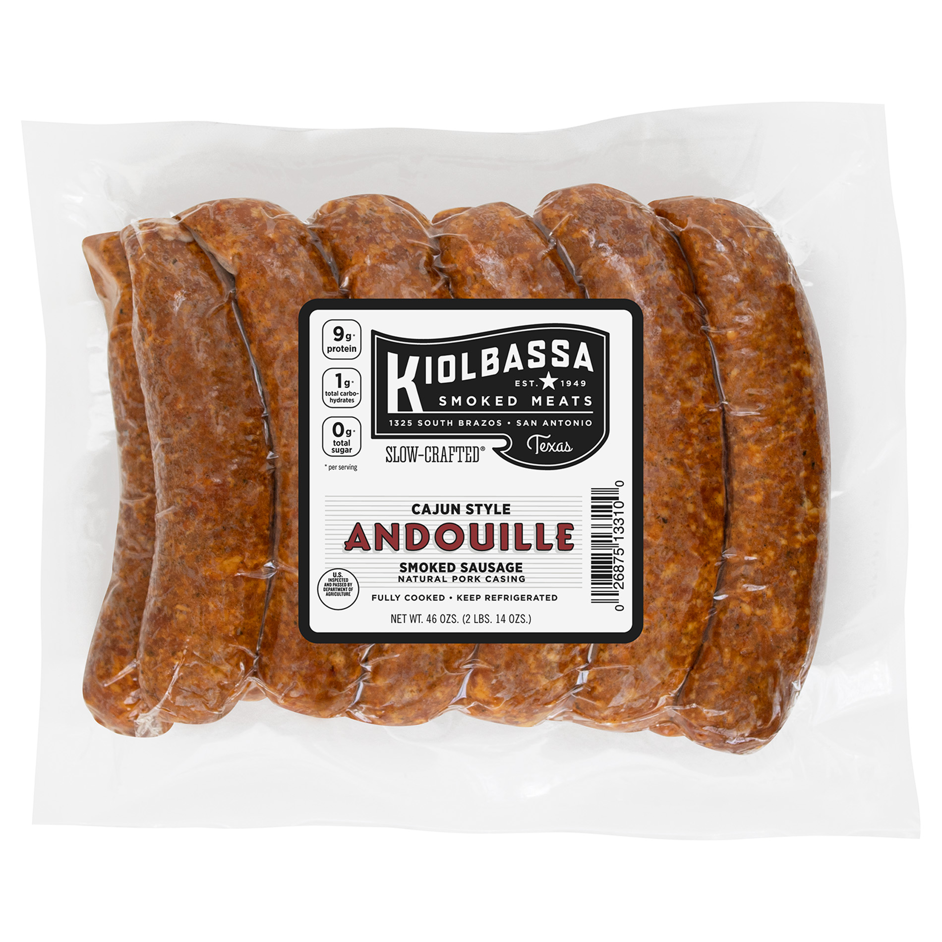 Cajun-Style Andouille Smoked Sausage