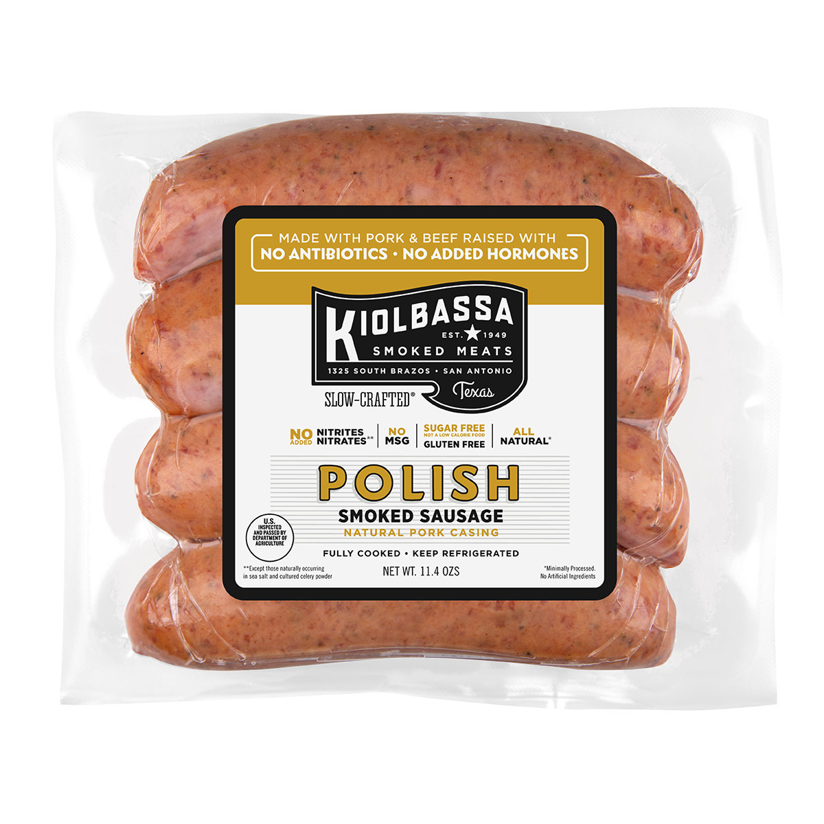 Polish Smoked Sausage Antibiotic Free